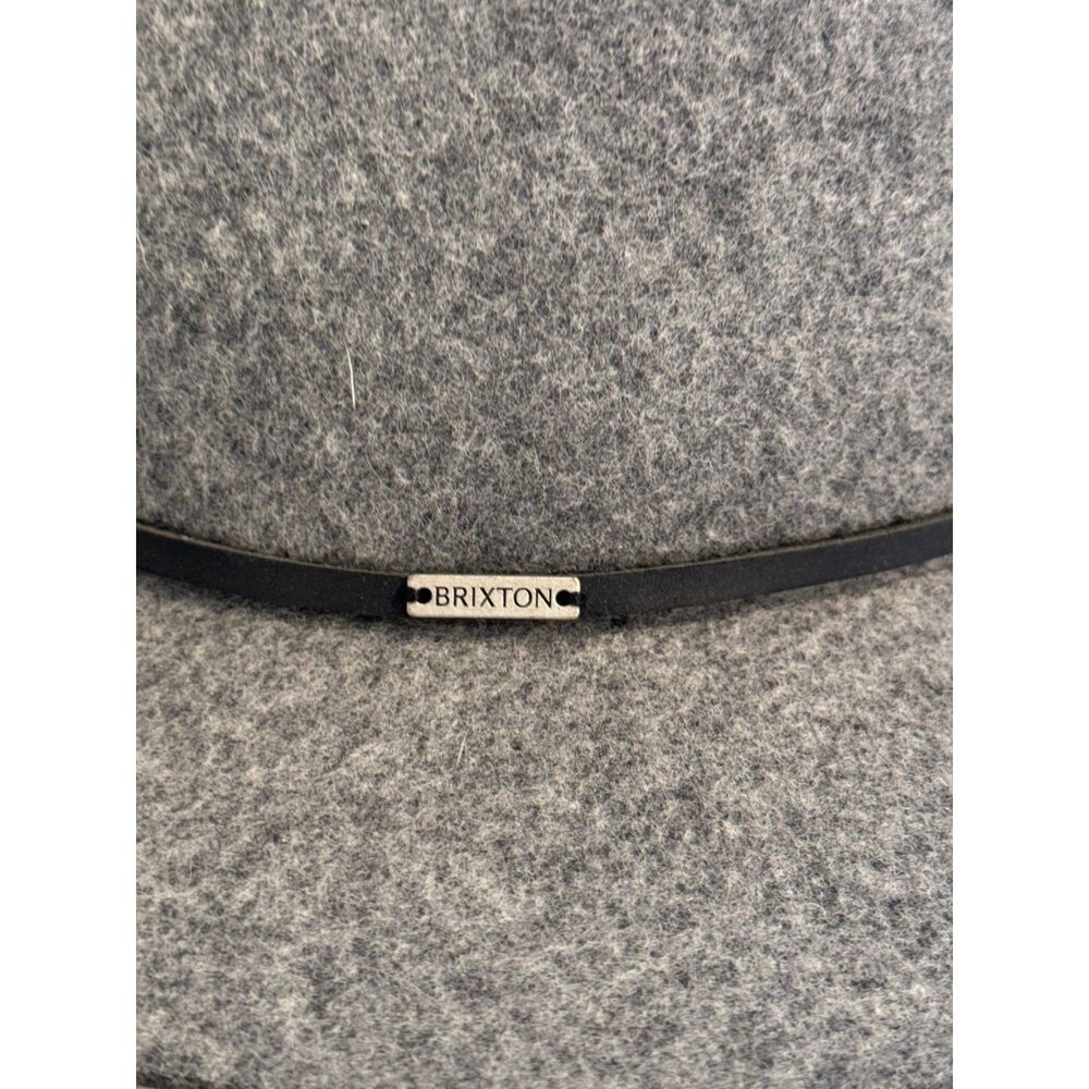 Brixton Gray Felt Hat - image 7